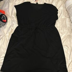 NWT 32 Degree BLACK DRESS XXL
